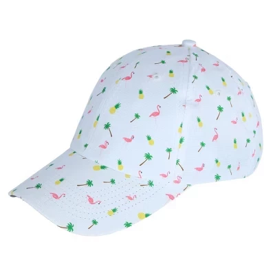 Мужская бейсболка CTM Alter Ego Tropical Golf, белая