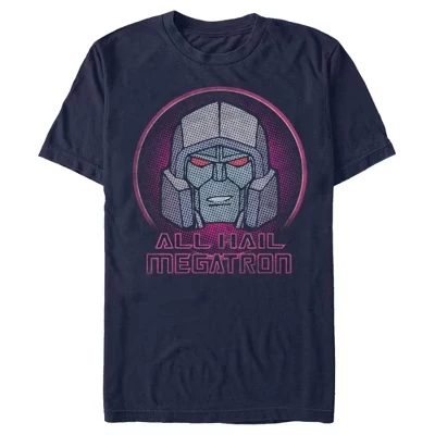 Мужская футболка Transformers Megatron, синяя