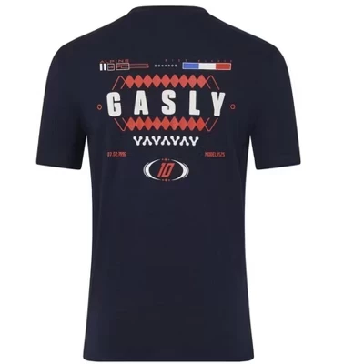 Мужская футболка ALPINE F1 Team Pierre Gasly, синяя