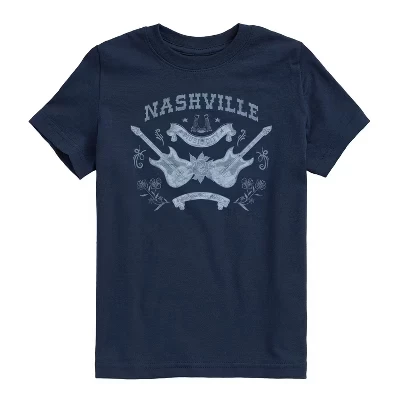 Футболка для мальчиков Instant Message Nashville, синяя
