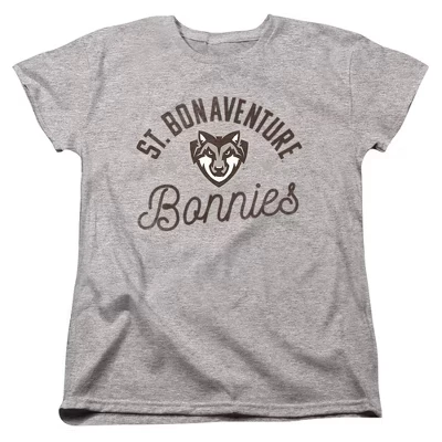 Женская футболка St. Bonaventure University Bonnies от athletic heather