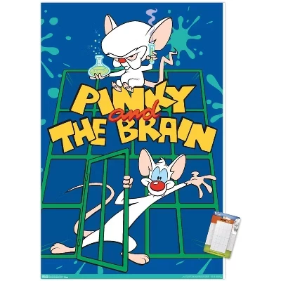 Принты настенных плакатов без рамки Pinky And The Brain - Key Art