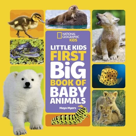 Первая большая книга о детенышах животных от National Geographic Little Kids - (Первые большие книги для маленьких детей от National Geographic) (в твердом переплете)