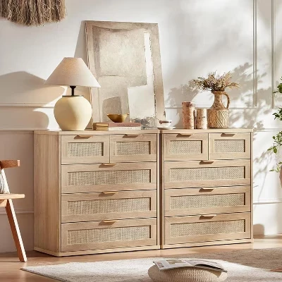 Комод Der Rose Balham Trade, 5 ящиков, натуральное дерево