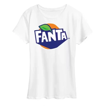 Женская футболка Coca Cola Fanta Costume, белая