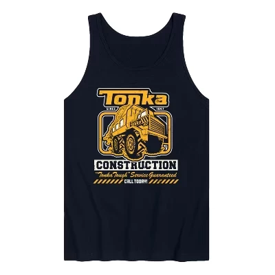 Мужская майка Tonka Construction Company, синяя