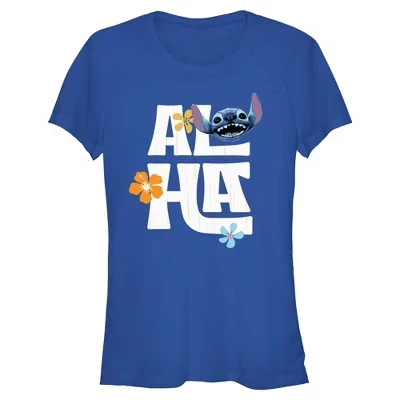 Женская футболка Aloha Flowers для юниорок