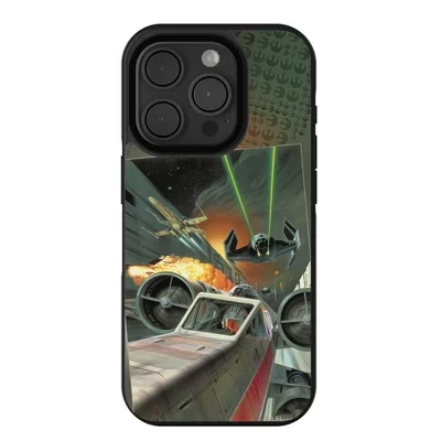 Чехол для мобильного телефона с портретным рисунком боевых роботов Star Wars для Apple iPhone x-wing