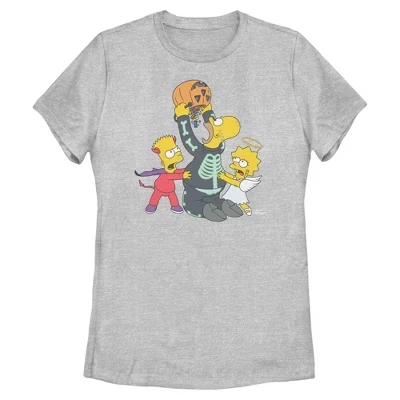 Женская футболка Halloween Greedy Homer, спортивная футболка heather