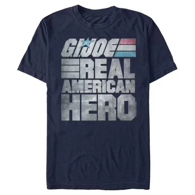 Мужская футболка G.I. JOE Real American Hero, синяя