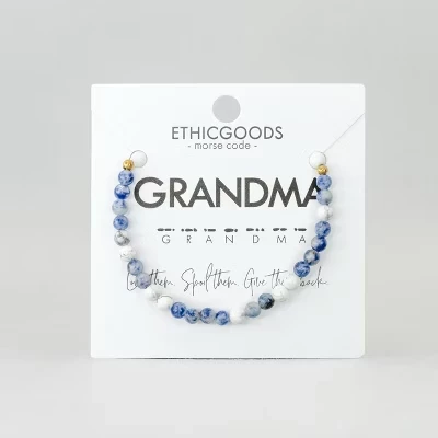 Браслет Ethic Goods «Бабушка», хаулит, лазурит
