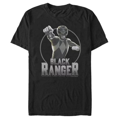 Мужская черная футболка с портретом Ranger Circle, цвет черный
