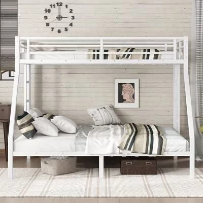 Двухъярусная кровать Harper&Bright Designs, белая
