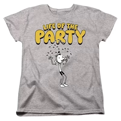 Женская праздничная футболка athletic heather от Life Of The Party