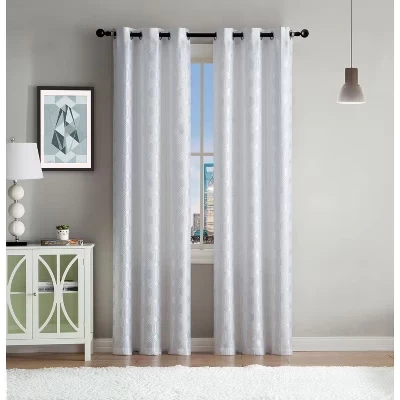 Шторы Kate Aurora Contemporary Living, 2 шт., белые