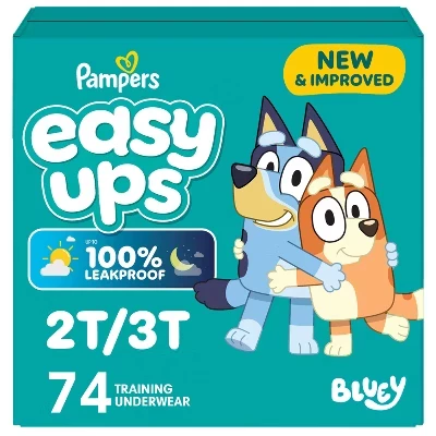 Детские тренировочные трусики Pampers Easy Ups Bluey