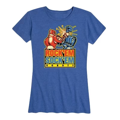 Женская футболка с коротким рукавом и рисунком heather royal blue