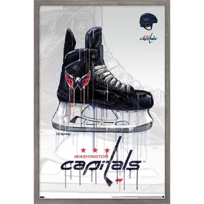 Постер Trends International Capitals Drip Skate 21, под дерево