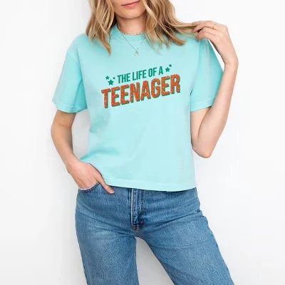 The Life Of A Teenage - женский облегающий укороченный топ с пайетками и блестками цвета меловой мяты