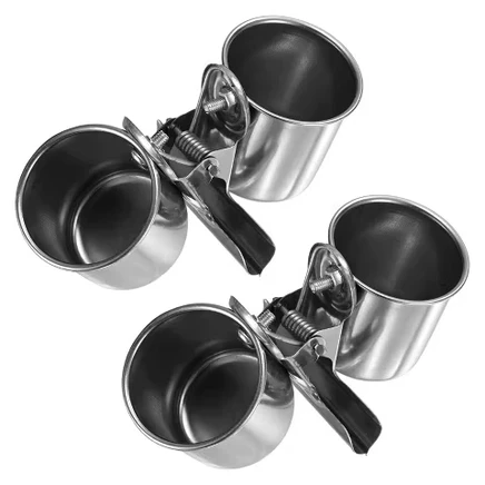 Кормушка для птиц Unique Bargains, сталь, 4,4 см, 2 шт.