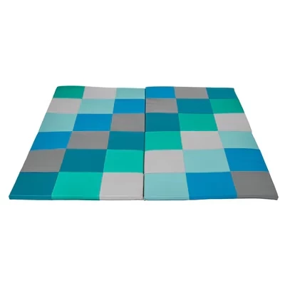 Игровой коврик ECR4Kids SoftZone Patchwork 147×147 см