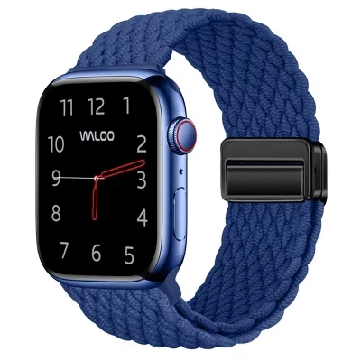 Плетеный нейлоновый ремешок с магнитной петлей для Apple Watch