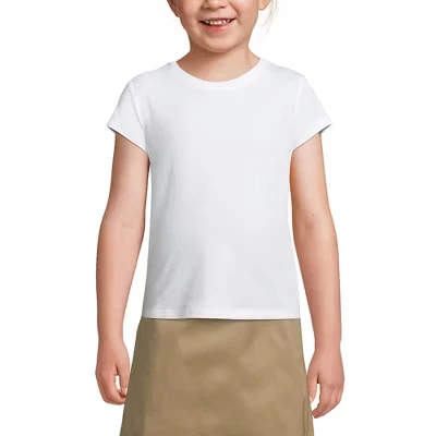 Детская школьная форма с коротким рукавом Essential T-shirt белого цвета