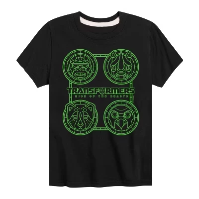 Футболка с графическим рисунком Maximal Symbols с коротким рукавом черного цвета