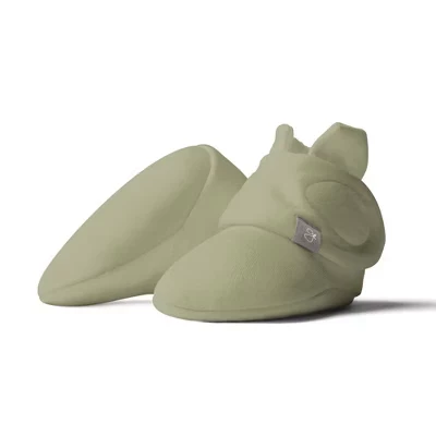 Пинетки для младенцев Goumikids Stay On, оливковые