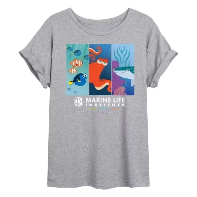 Женская футболка с объемным рисунком Marine Life Institute