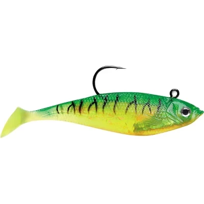 Приманка Storm WildEye 4″ Swim Shad 3 шт, файр тайгер