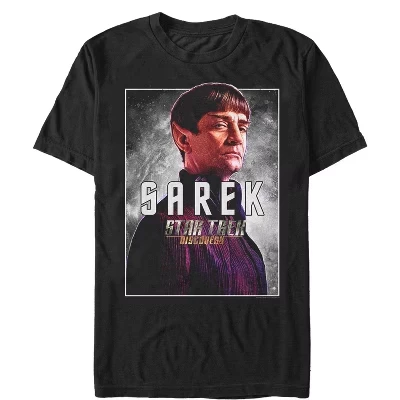 Мужская футболка Discovery Sarek Vulcan Pose, черная