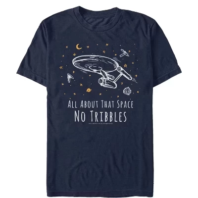 Мужская футболка All About That Space No Tribles