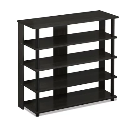 HOMLUX 5-ярусная стойка для обуви - отдельно стоящий органайзер для обуви, вмещающий 12 пар эспрессо