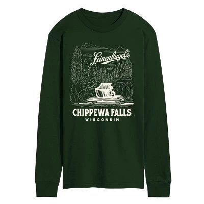 Мужской лонгслив Leinenkugel Chippewa Falls, зеленый