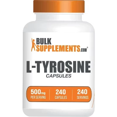 Капсулы L-Tyrosine BulkSupplements