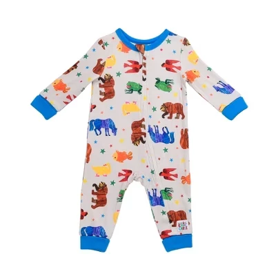Мальчиковая пижама-комбинезон World of Eric Carle, серая