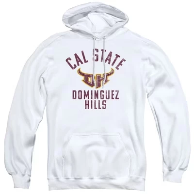 Мужское худи NCAA Dominguez Hills Toros, белое