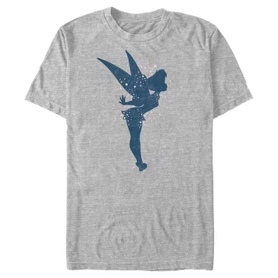 Мужская футболка Peter Pan Tinkerbell, серый меланж