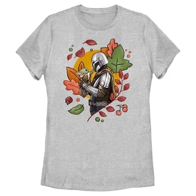 Женская футболка Star Wars Мандалорец, меланж
