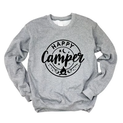 Толстовка Happy Camper Marshmallows графитовая