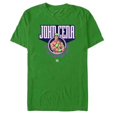 Мужская футболка John Cena You Can't See Me зеленого цвета