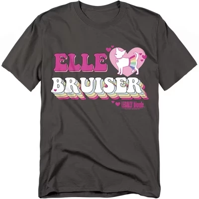 Men's Legally Blonde Elle Hearts Bruiser T-Shirt white