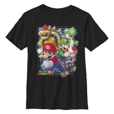 Футболка для мальчиков Husky Mario Tough Guys, черная