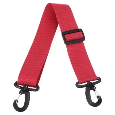 Adjustable Nylon Ice Skate Snowboard Boots Roller Skate Leash red