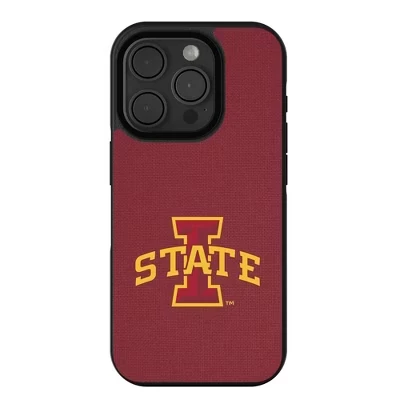 Чехол для мобильного телефона NCAA Big 12 Universities с твердым выступом для Apple iPhone cyclones штата Айова