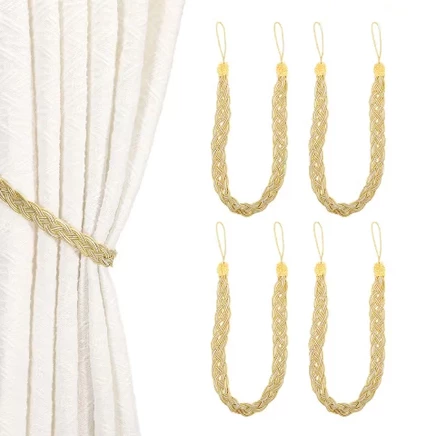 4 pcs / gold yellow