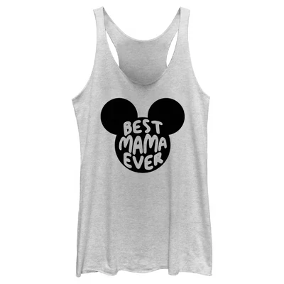 Женская майка с мышиными ушками Mickey & Friends Best Mama Ever Racerback