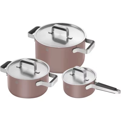 Набор посуды Zwilling Pure, 6 предметов, розовое золото
