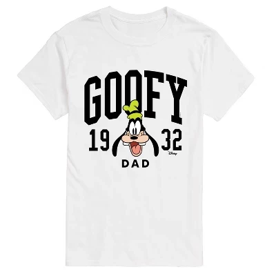Мужская футболка Disney Goofy Dad, белая